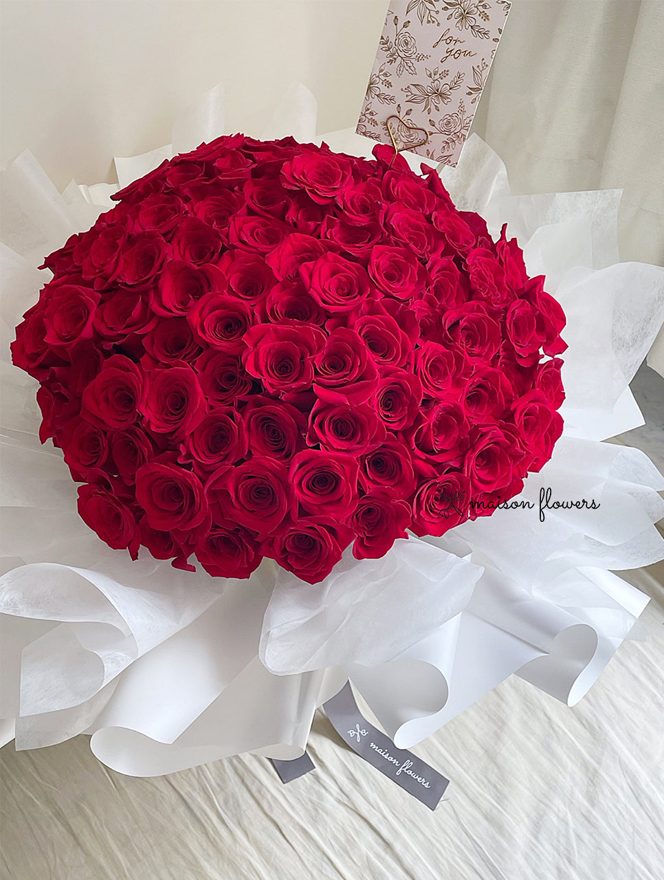 求婚必備- 99枝玫瑰求婚花束的心動秘訣