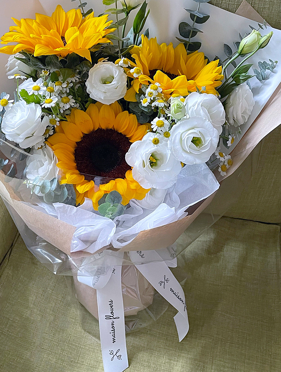 向日葵花束, 香港畢業花束