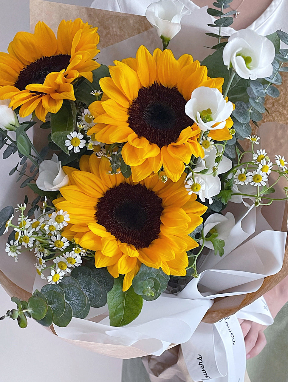 向日葵花束, 畢業花束