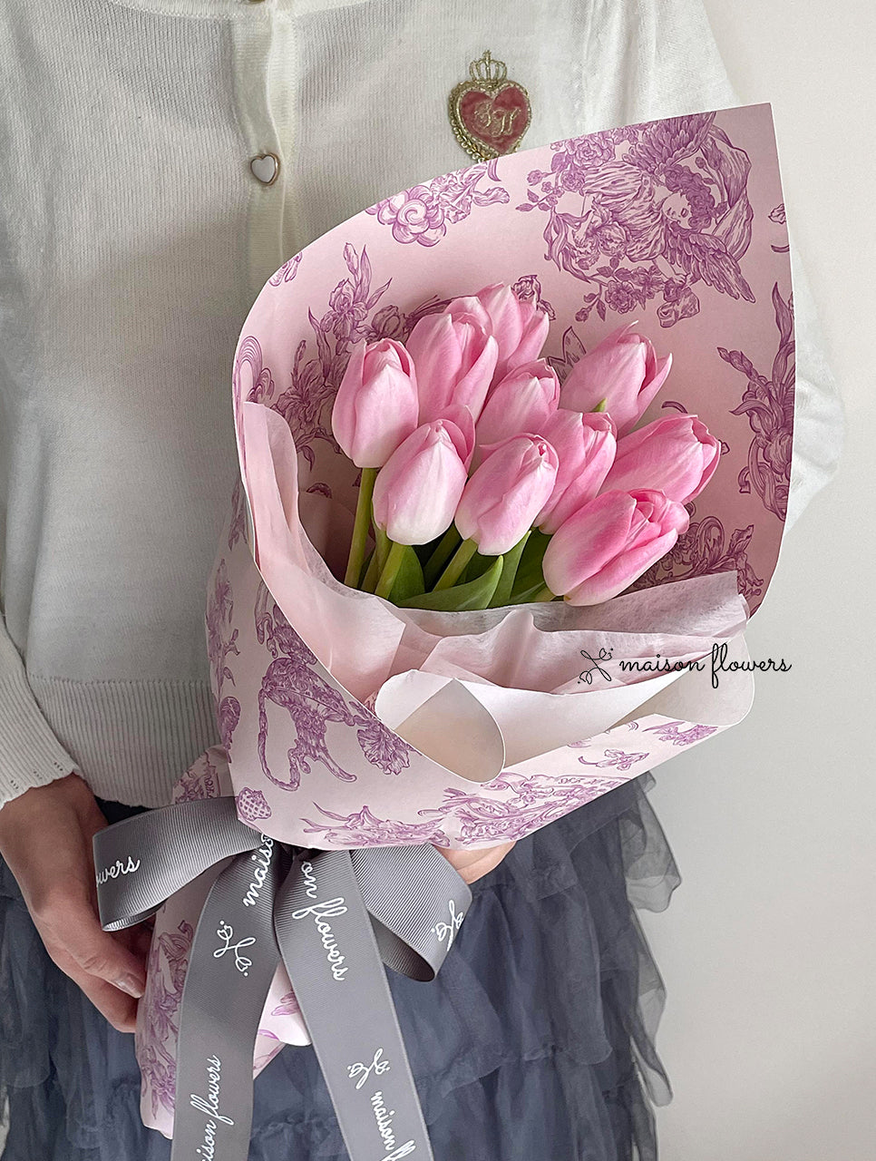 鬱金香花束 母親節花束
