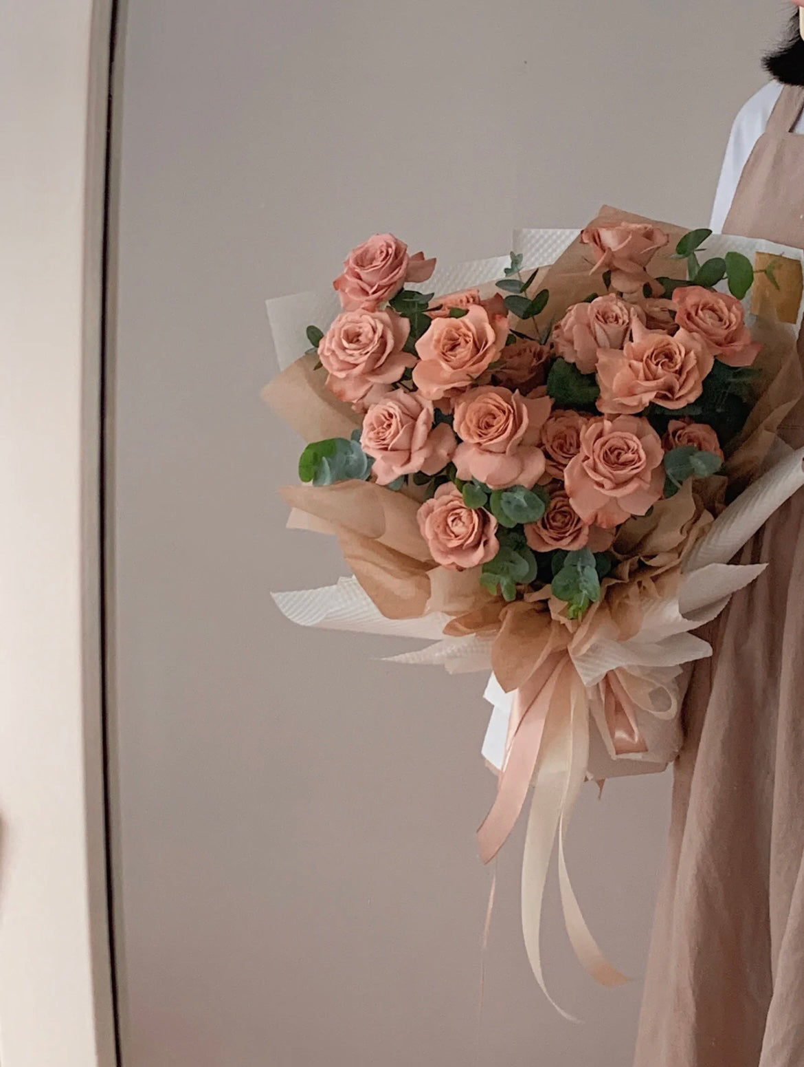 Cappuccino 20 roses