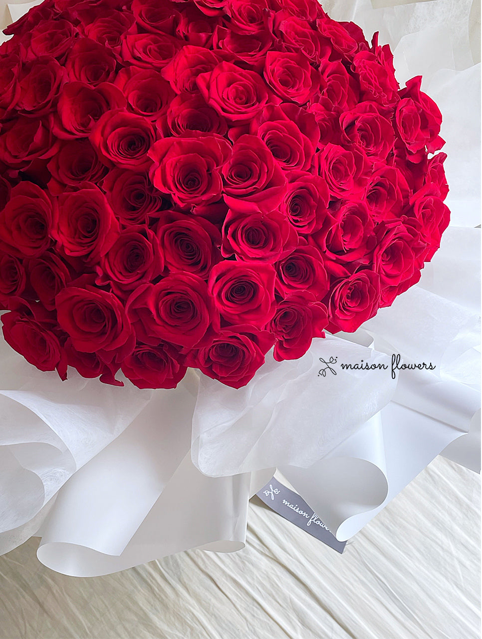 99支紅玫瑰, 求婚花束香港