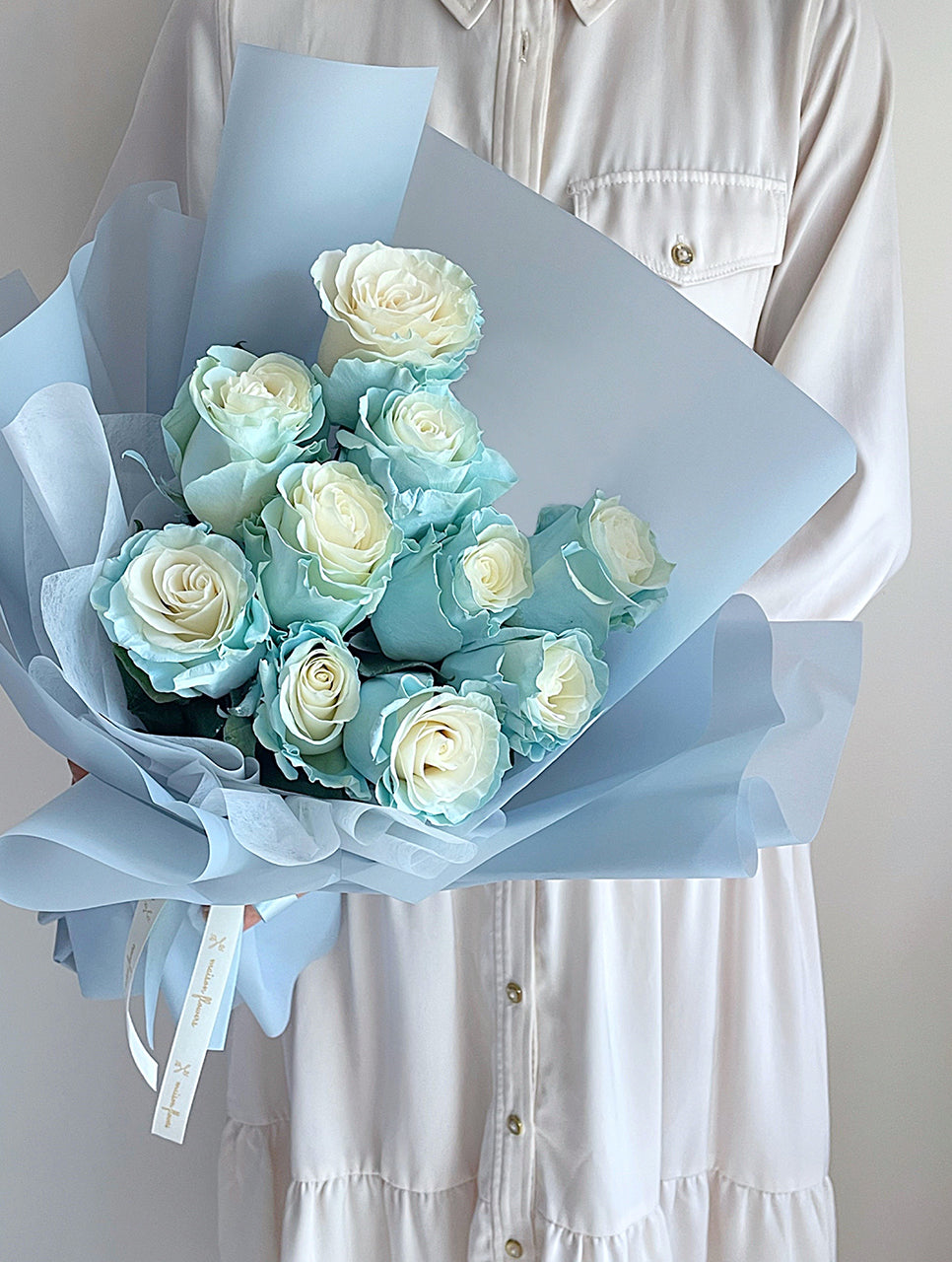 藍玫瑰花束, 冰藍玫瑰花束, Blue Rose
