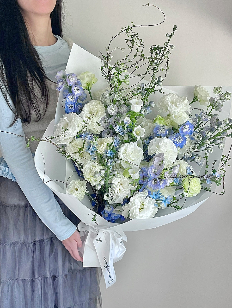 香港花店 藍色花束