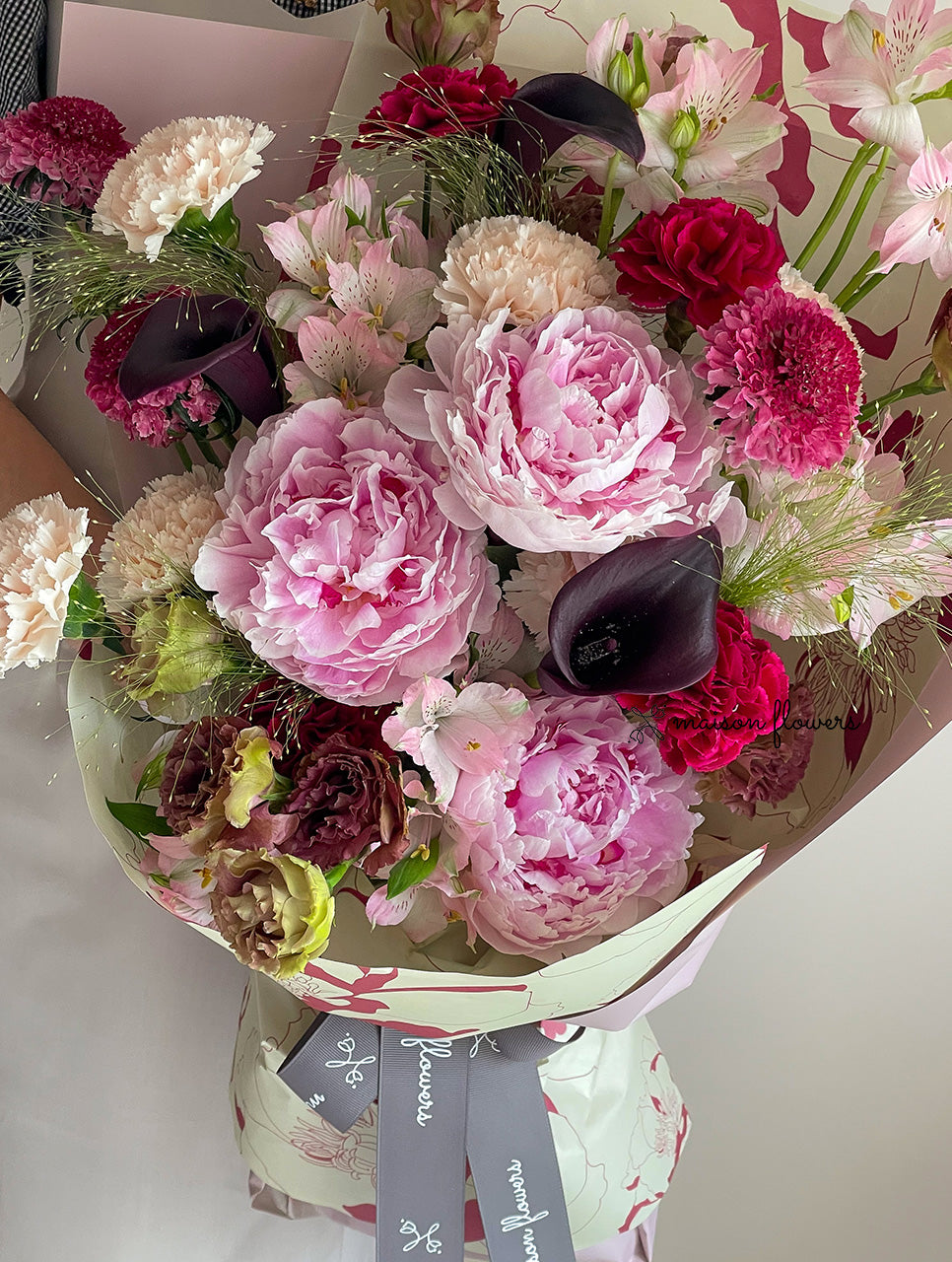 peony bouquet hk