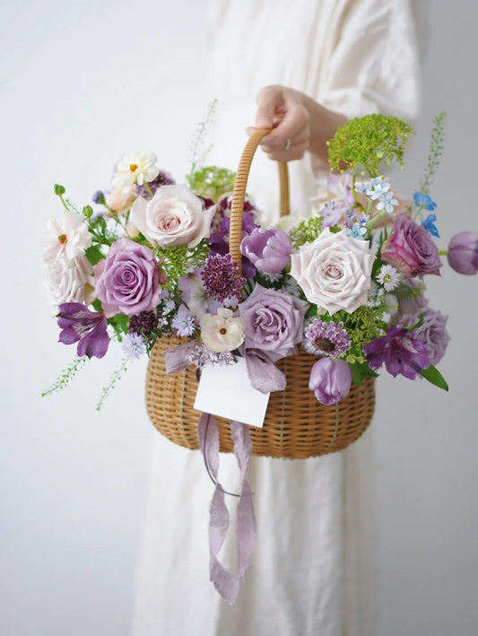 Small Flower Basket- Vineyard