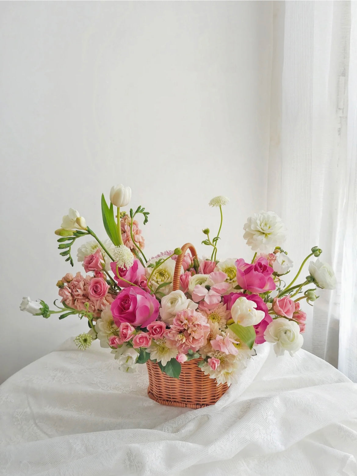 Small Flower Basket- Blooming Joy